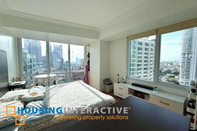fully furnished 2br unit with parking for lease in amorsolo east