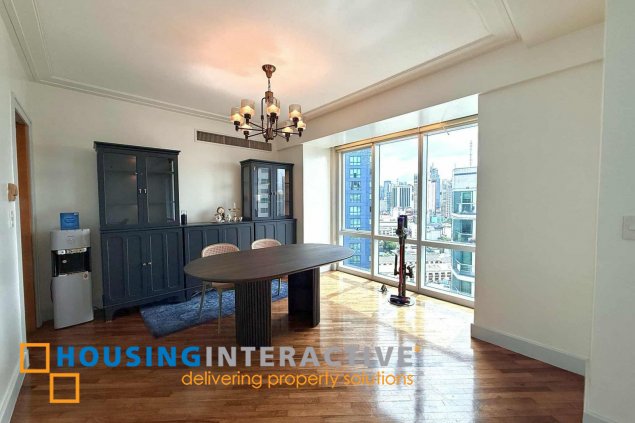 fully furnished 2br unit with parking for lease in amorsolo east