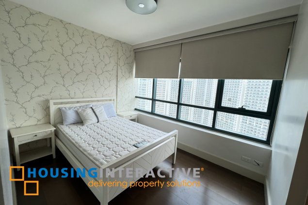 fully furnished 2br unit with parking for lease in edades tower