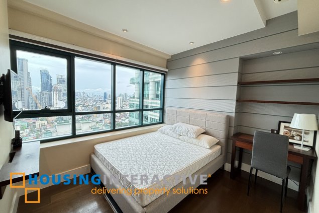 fully furnished 2br unit with parking for lease in edades tower