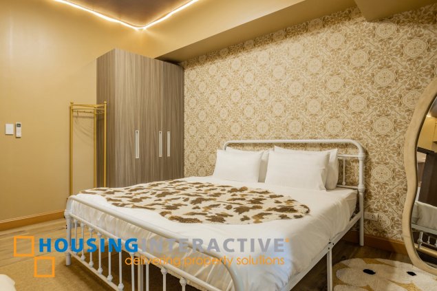 fully furnished 2br unit with parking for sale/lease in park mckinley west