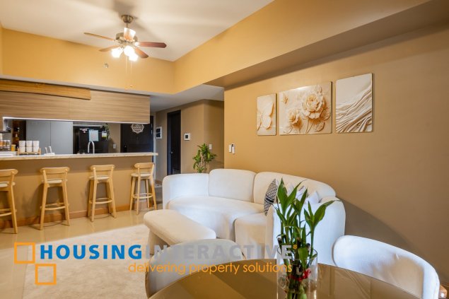 fully furnished 2br unit with parking for sale/lease in park mckinley west