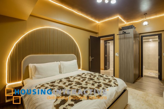 fully furnished 2br unit with parking for sale/lease in park mckinley west