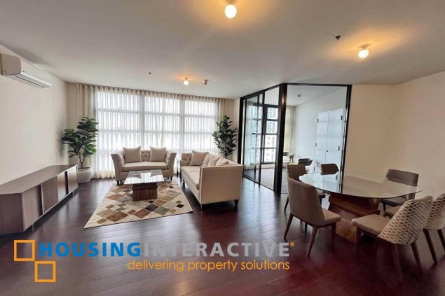 fully furnished 2br unit with parking for lease in garden towers