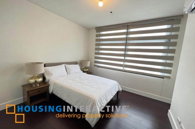 fully furnished 2br unit with parking for lease in garden towers