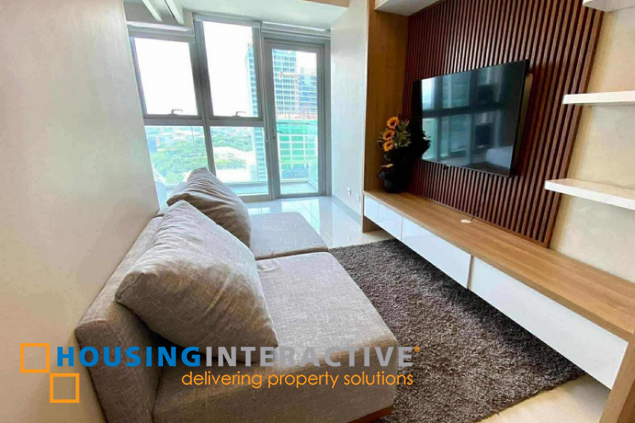 fully furnished 1br unit for lease in uptown parksuites