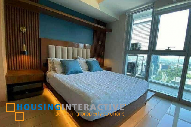 fully furnished 1br unit for lease in uptown parksuites