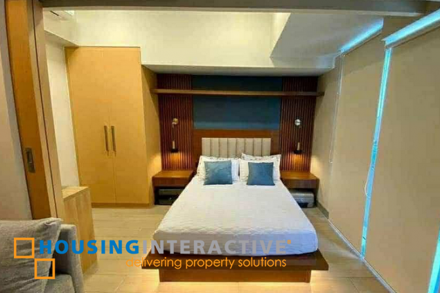 fully furnished 1br unit for lease in uptown parksuites