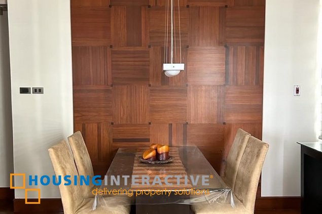 fully furnished 2br unit with parking for sale in asia tower