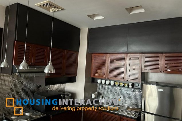 fully furnished 2br unit with parking for sale in asia tower