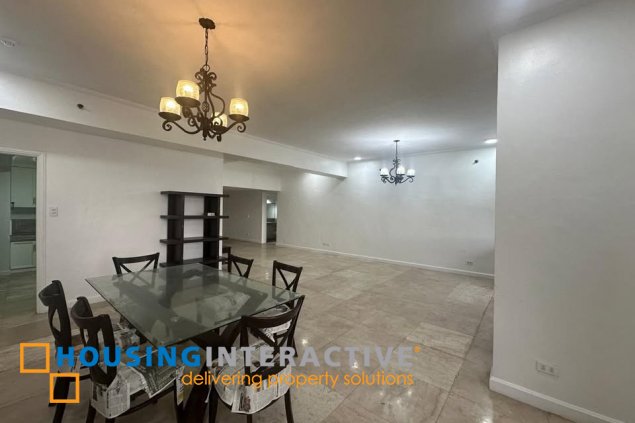 semi-furnished 3br unit with parking for sale in alexandra condominium