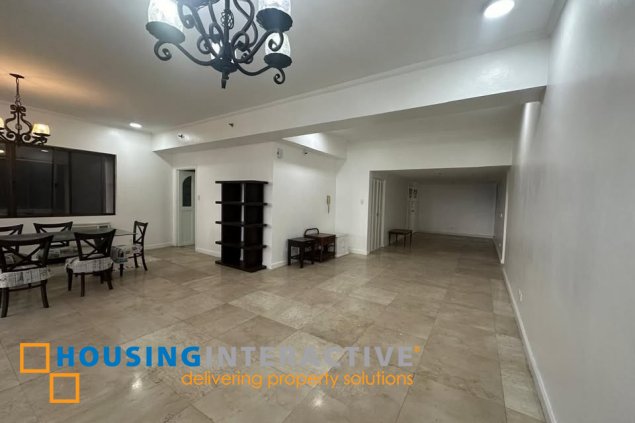 semi-furnished 3br unit with parking for sale in alexandra condominium