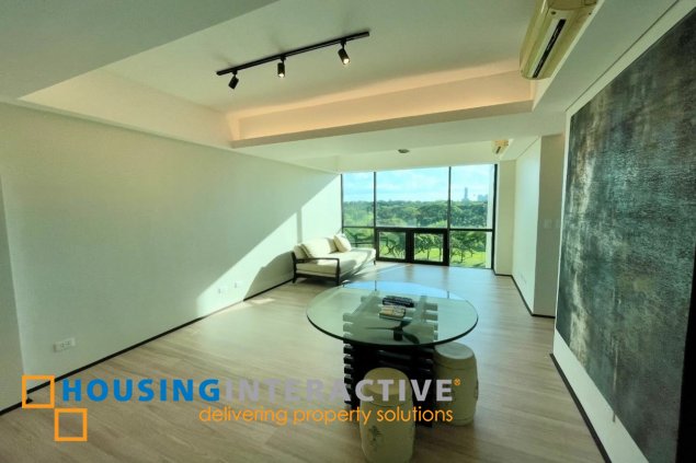semi-furnished 2br unit with parking for lease in bonifacio ridge
