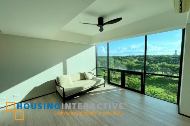 semi-furnished 2br unit with parking for lease in bonifacio ridge
