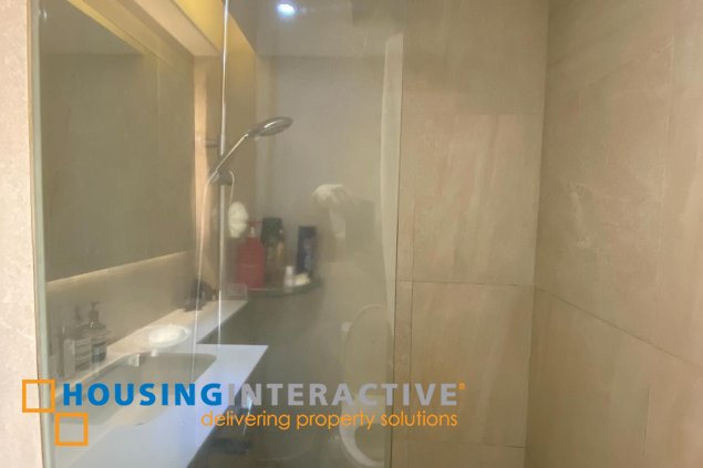 fully furnished 2br unit with parking for sale in the residences at greenbelt