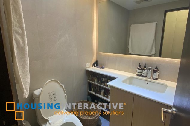 fully furnished 2br unit with parking for sale in the residences at greenbelt