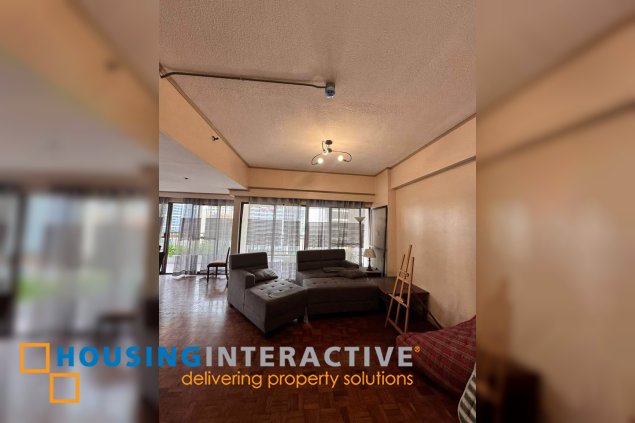 fully furnished 3br unit with balcony for lease in lpl plaza