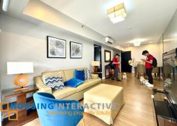 furnished 1br unit with balcony for lease in two maridien