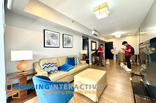 furnished 1br unit with balcony for lease in two maridien