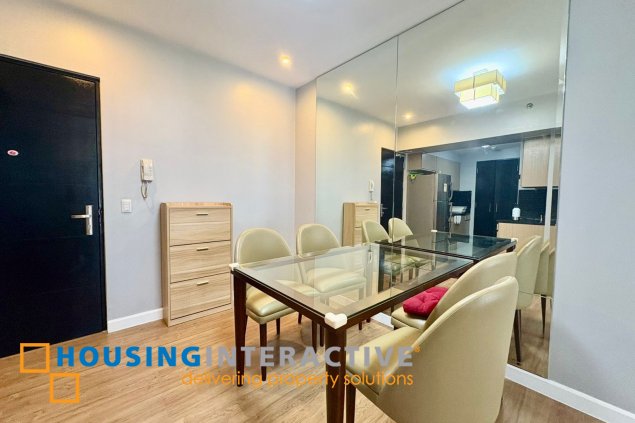 furnished 1br unit with balcony for lease in two maridien
