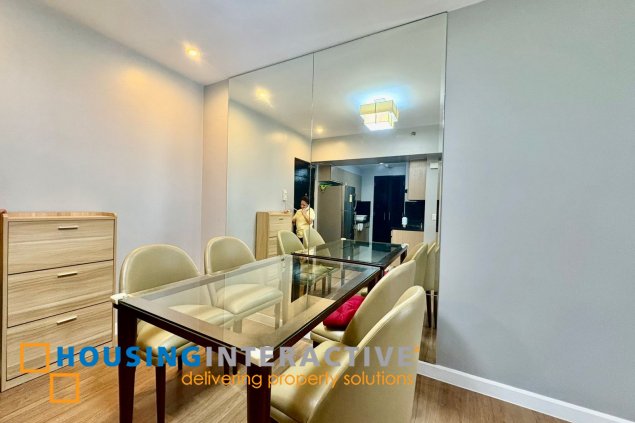 furnished 1br unit with balcony for lease in two maridien