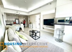 furnished 1br unit with balcony for lease in the infinity tower
