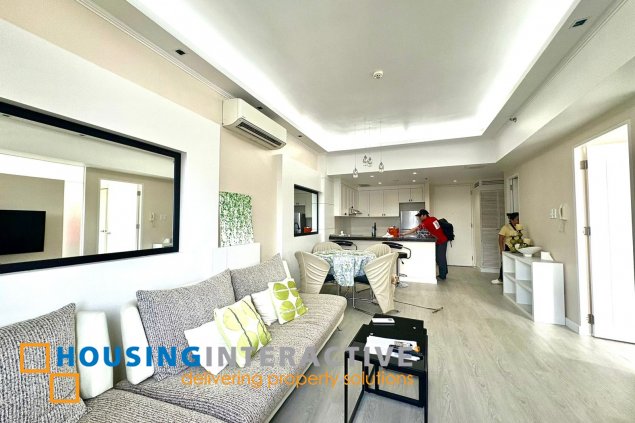 furnished 1br unit with balcony for lease in the infinity tower