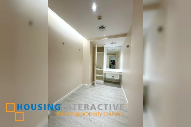 furnished 1br unit with balcony for lease in the infinity tower