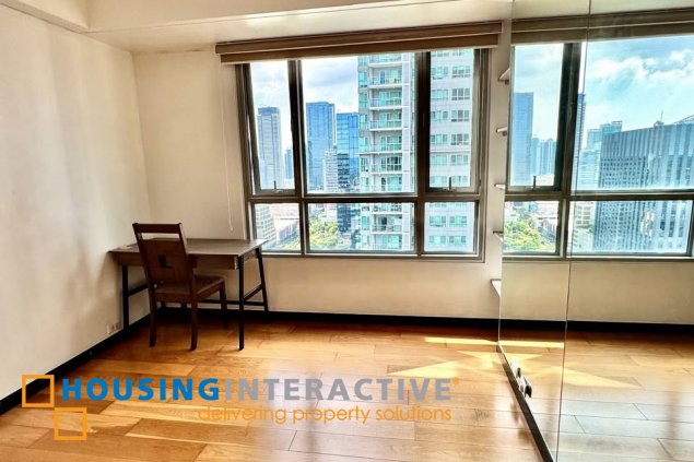furnished 2br unit with parking for sale in one serendra