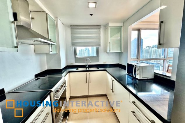 furnished 2br unit with parking for sale in one serendra