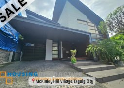 for sale: 5 bedroom house & lot in mckinley hill village, taguig city