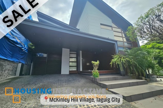 for sale: 5 bedroom house & lot in mckinley hill village, taguig city