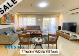 for sale: 3 bedroom condo at tuscany, mckinley hill, taguig