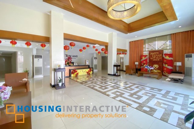 for sale: 3 bedroom condo at tuscany, mckinley hill, taguig