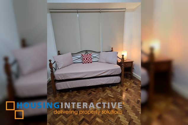 furnished 2br unit for lease in salcedo village