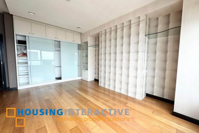 semi-furnished 3br unit with parking for sale in the residences at greenbelt