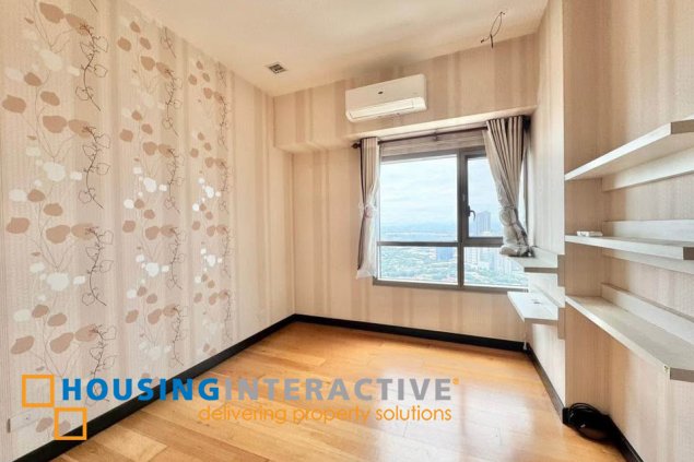 semi-furnished 3br unit with parking for sale in the residences at greenbelt