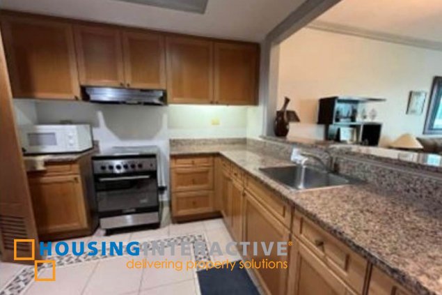 fully furnished 1br unit for lease in amorsolo east