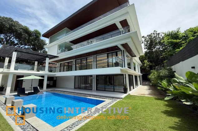 modern tropical filipino home for sale in ayala alabang village