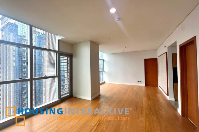 bare 3br unit with parking for sale in the seasons residences