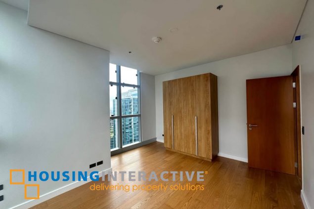 bare 3br unit with parking for sale in the seasons residences