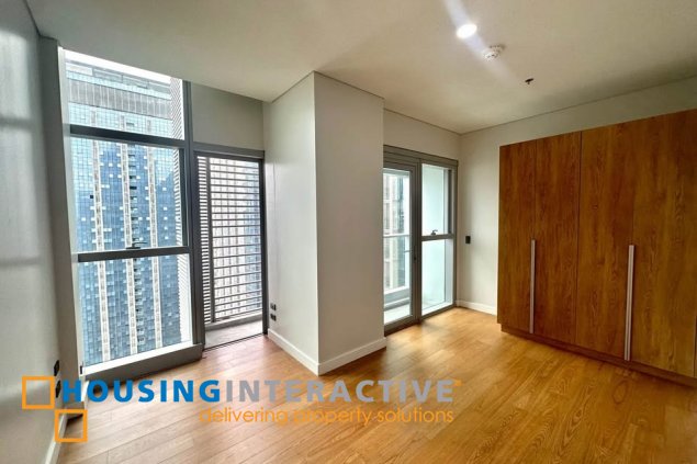 bare 3br unit with parking for sale in the seasons residences