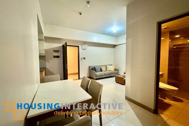 fully furnished 2br unit for sale in one uptown residences