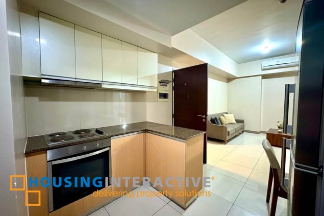 fully furnished 2br unit for sale in one uptown residences