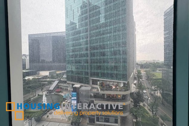 fully furnished 2br unit for sale in one uptown residences