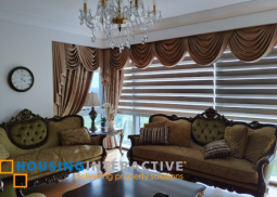 furnished 3br unit with parking for lease in pacific plaza towers