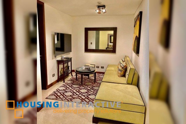 fully furnished 3br unit with parking for sale/lease in two roxas triangle
