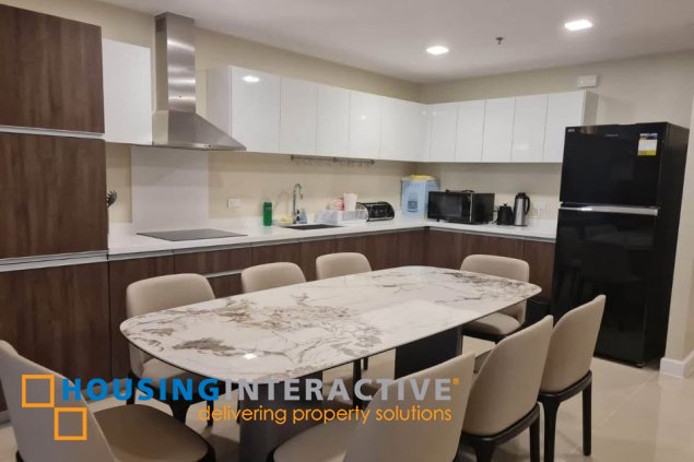 for lease – 2br east gallery place, bgc w/ parking