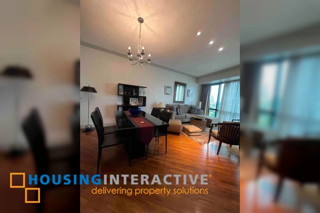 fully furnished 1br unit for rent in amorsolo square