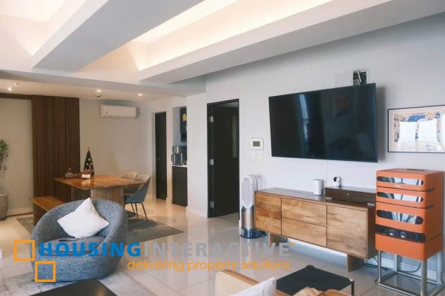 4br penthouse unit with parking for lease in uptown ritz residence